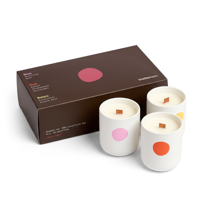 Combibox - 3 Knetterkaarsen